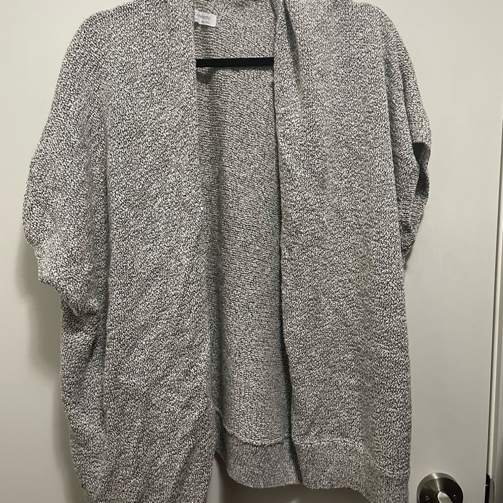 Aritzia Community Cape style cardigan
